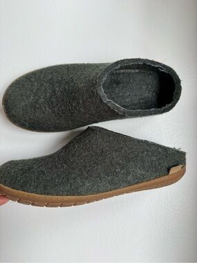 Glerups Mens Dark Forest Boot Honey Rubber Sole EU 44 US 11 Slip On Shoes